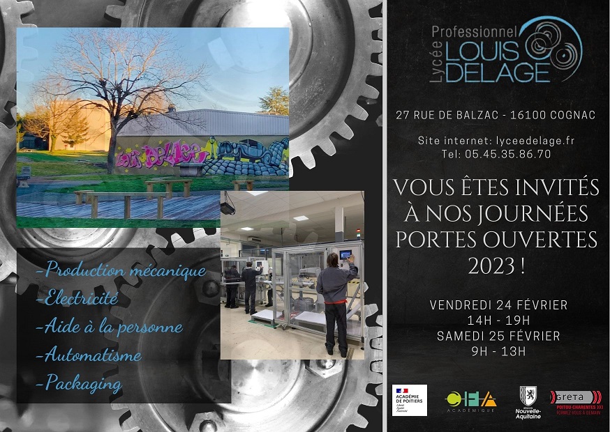  Portes ouvertes le 24 et 25/02/2023