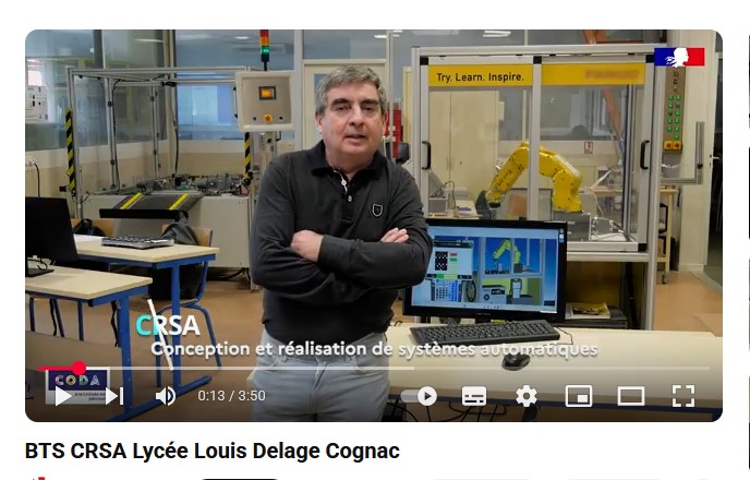  Nouvelle video de présentation de notre BTS CRSA