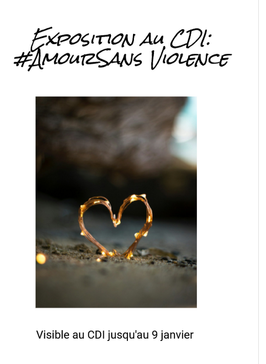  Nouvelle exposition au CDI