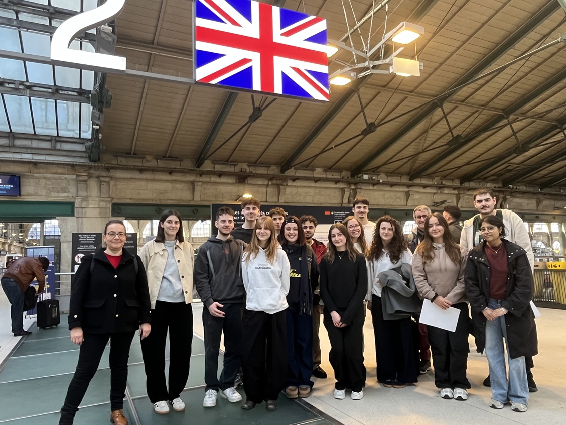  Nos étudiants FSPACK au départ pour Londres !!