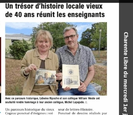  Un parcours historique en hommage à Michel Lapujade !